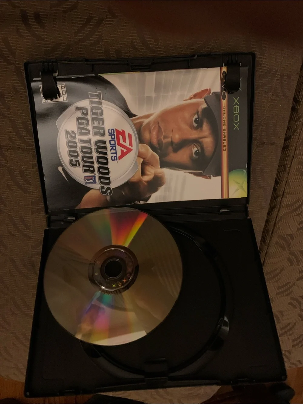 Xbox Game Bundle - Madden 2002, Tiger Woods PGA Tour 2005, NBA 2K2 (Black)